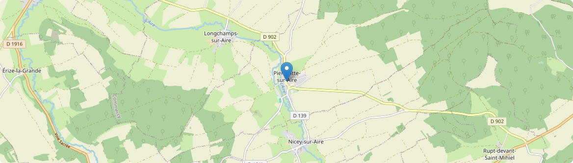 Pierrefitte-sur-Aire - Carte