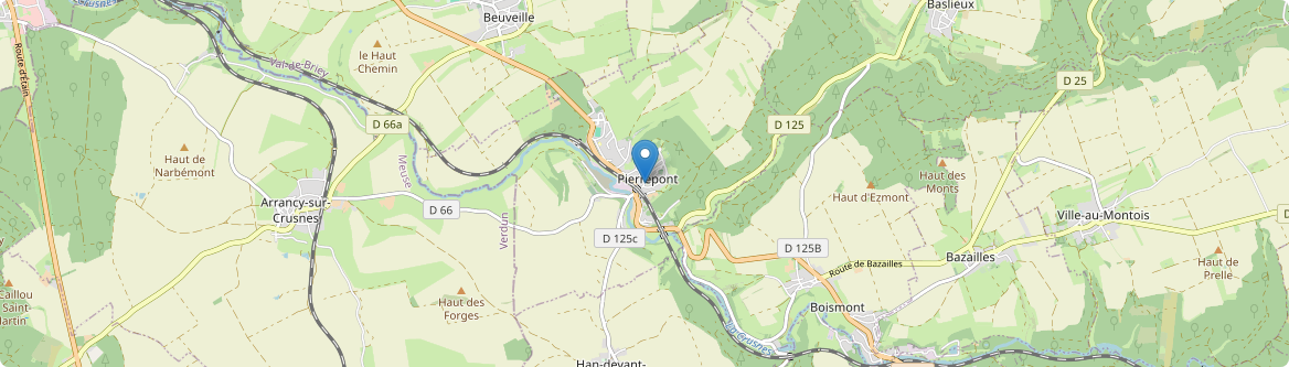Pierrepont - Carte