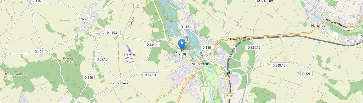 Pierres - Carte