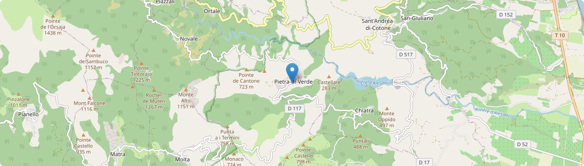 Pietra-di-Verde - Carte