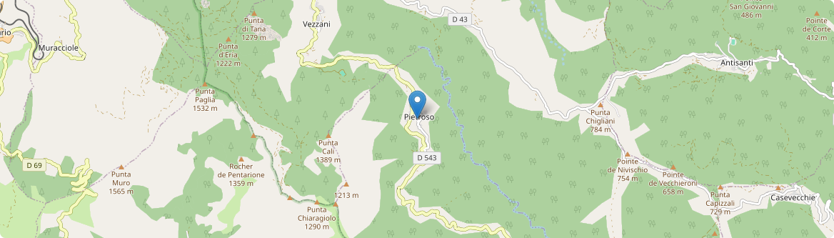 Pietroso - Carte