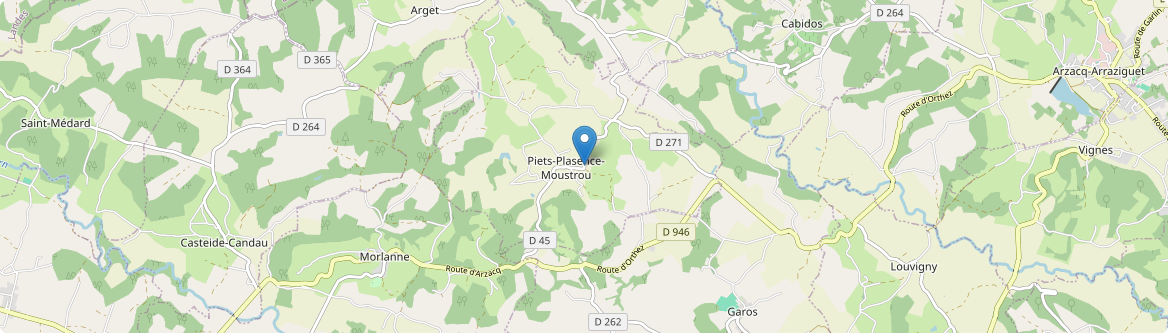 Piets-Plasence-Moustrou - Carte