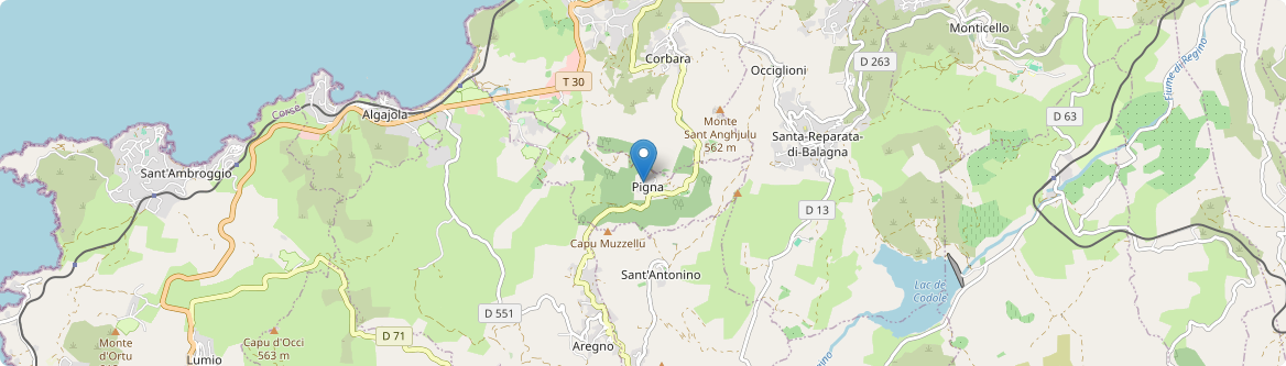 Pigna - Carte