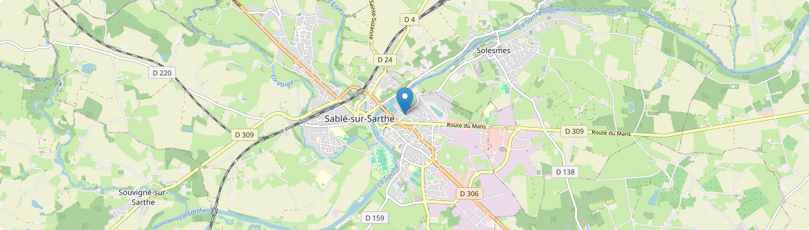 Pincé - Carte