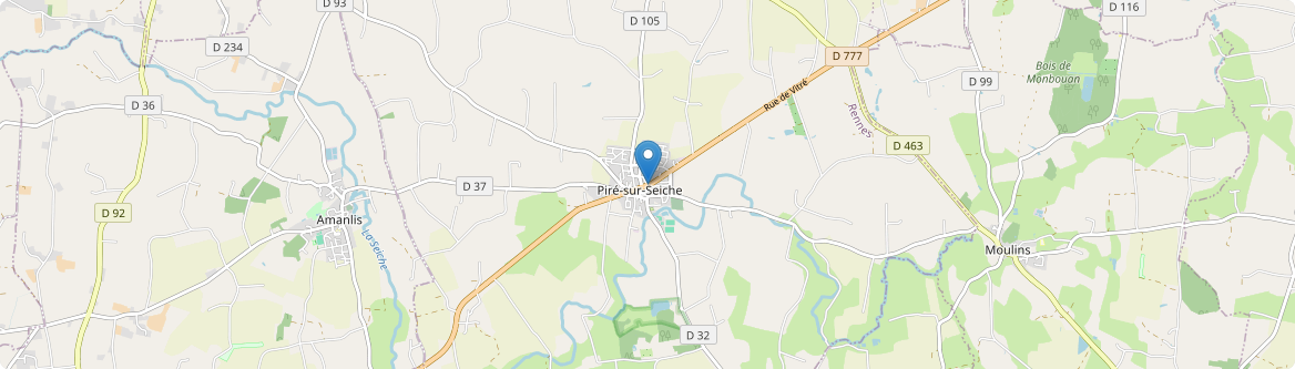 Piré-Chancé - Carte