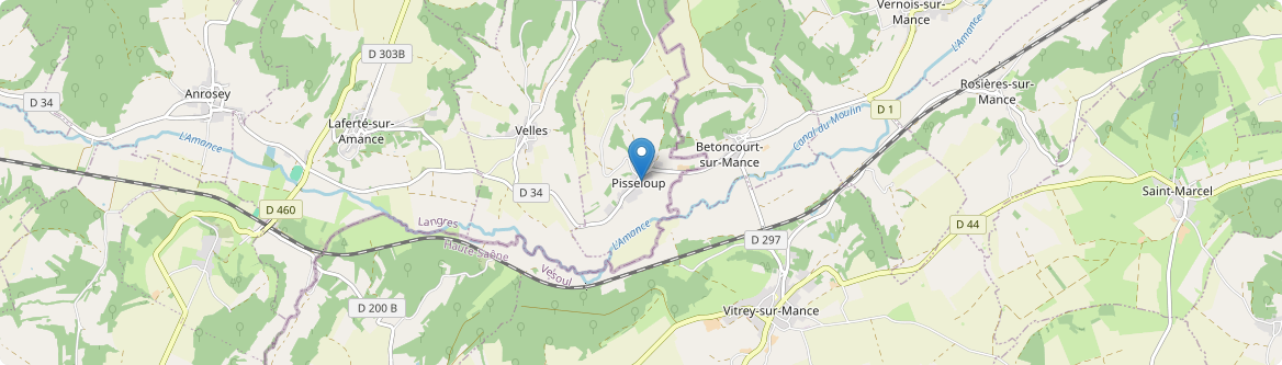 Pisseloup - Carte