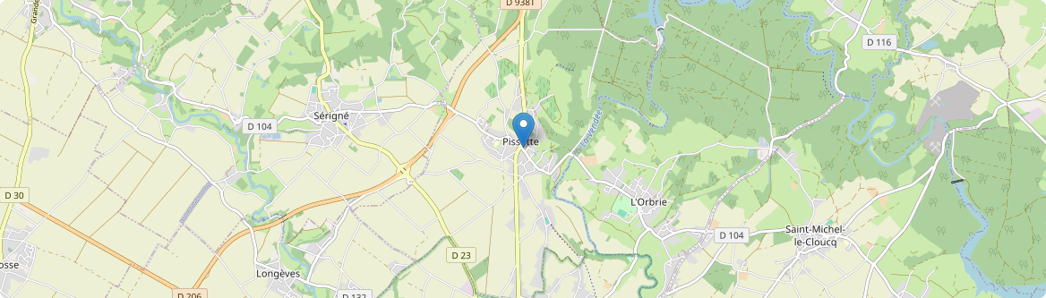 Pissotte - Carte