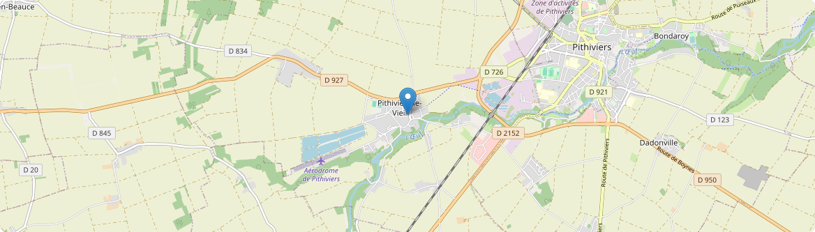 Pithiviers-le-Vieil - Carte
