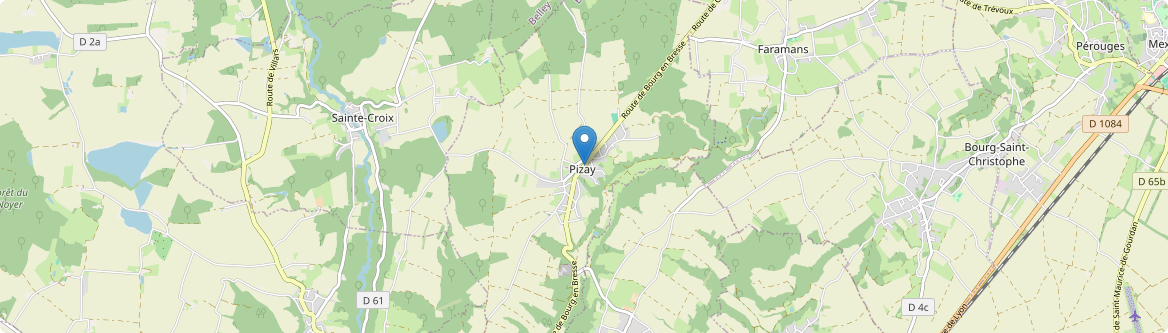 Pizay - Carte