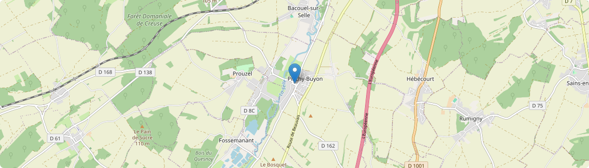 Plachy-Buyon - Carte