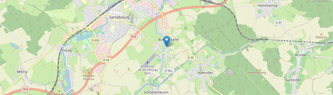 Plaine-de-Walsch - Carte