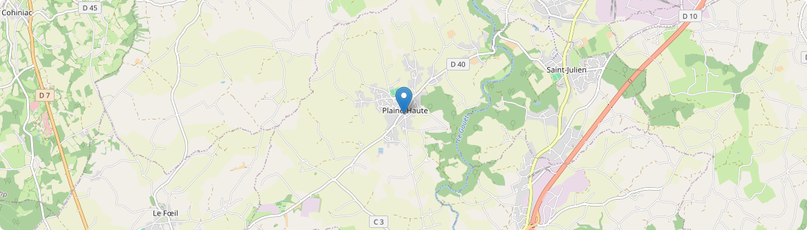 Plaine-Haute - Carte