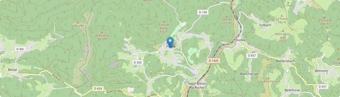 Plaine - Carte