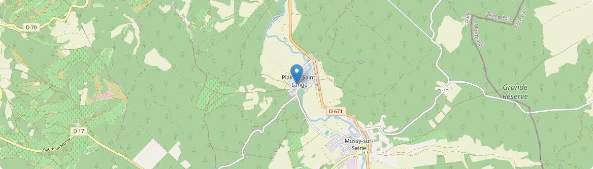 Plaines-Saint-Lange - Carte
