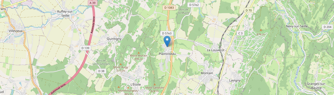 Plainoiseau - Carte
