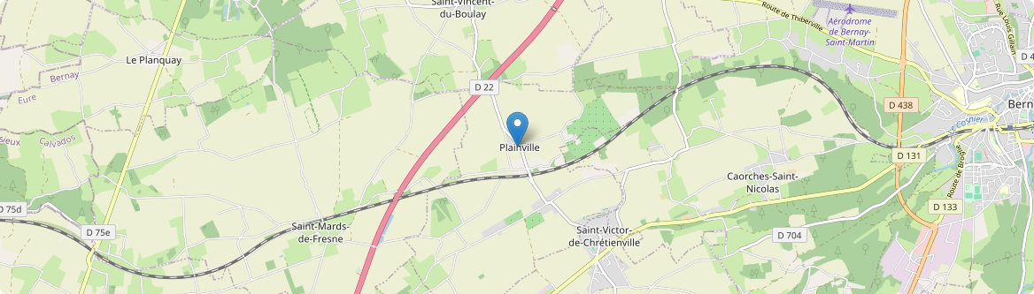 Plainville - Carte