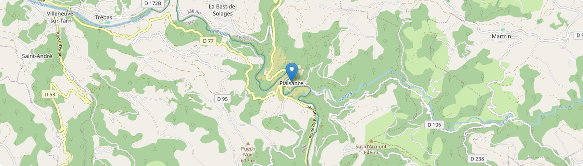 Plaisance - Carte