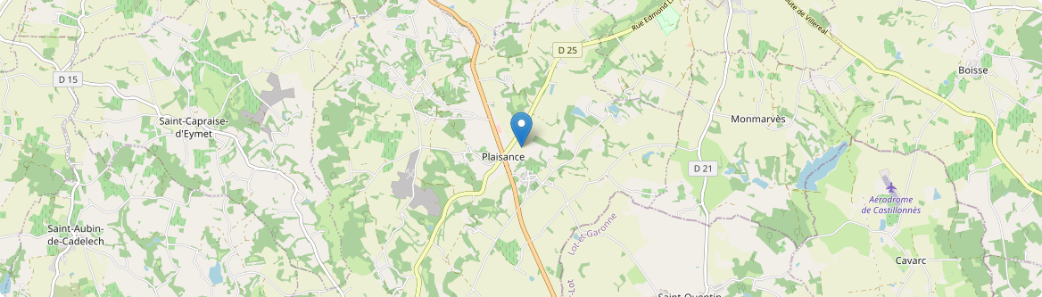Plaisance - Carte