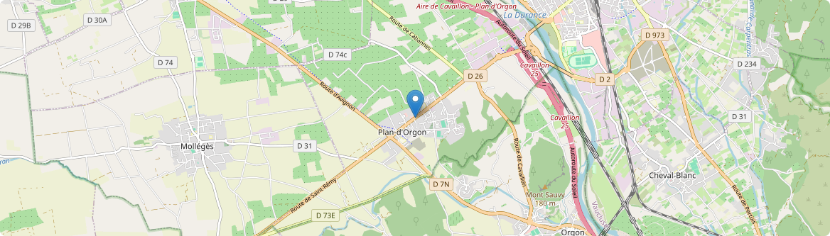 Plan-d'Orgon - Carte