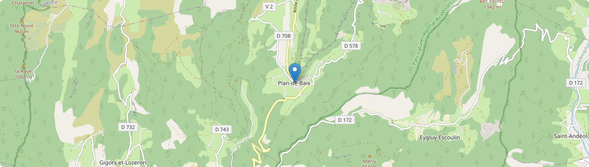 Plan-de-Baix - Carte