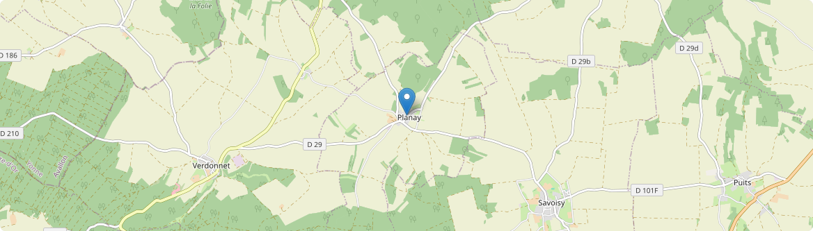 Planay - Carte