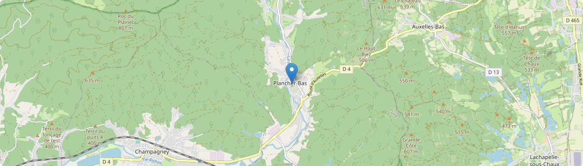 Plancher-Bas - Carte