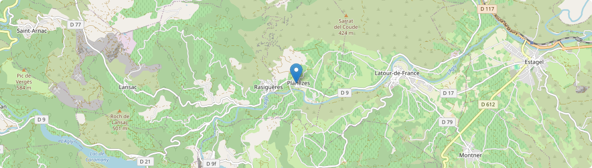 Planèzes - Carte