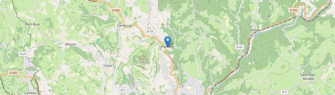 Planioles - Carte