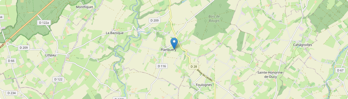 Planquery - Carte