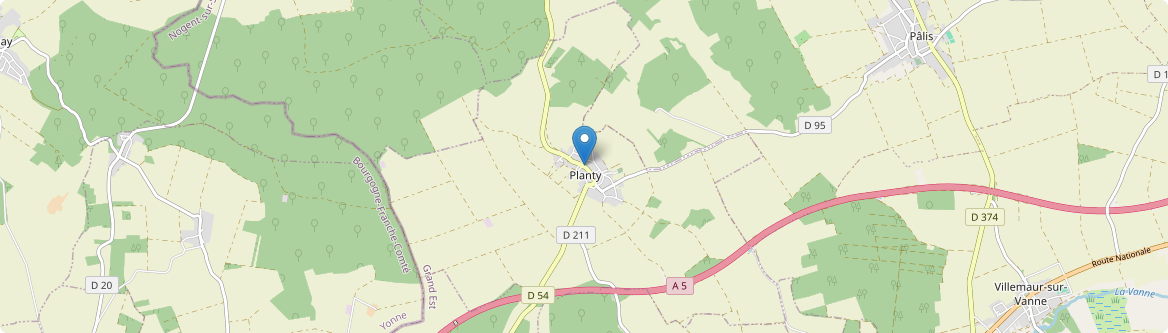 Planty - Carte