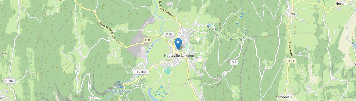 Plateau d'Hauteville - Carte