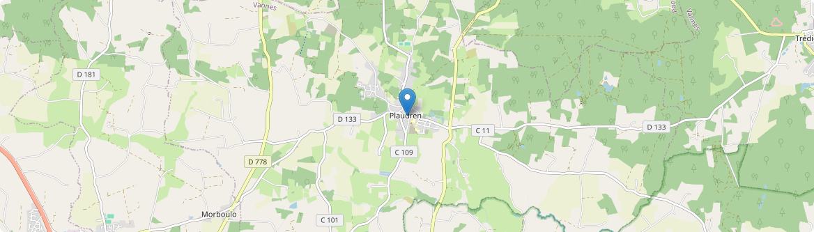 Plaudren - Carte