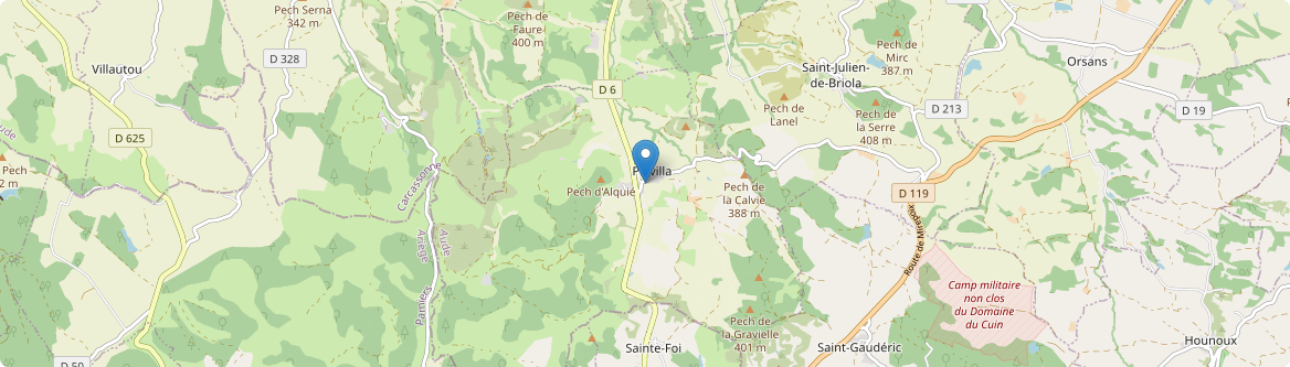 Plavilla - Carte