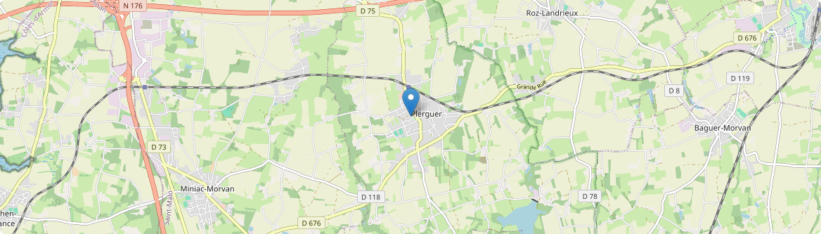 Plerguer - Carte
