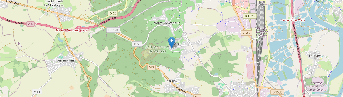 Plesnois - Carte