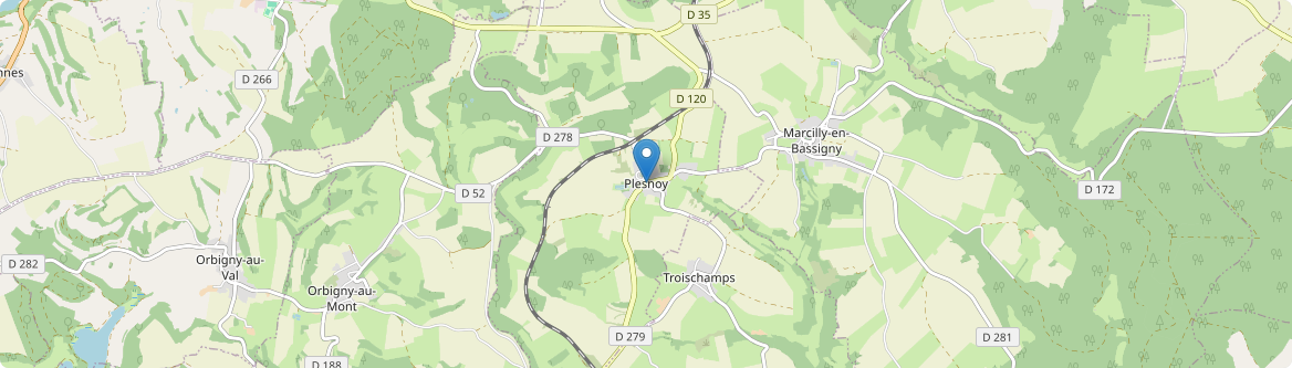 Plesnoy - Carte
