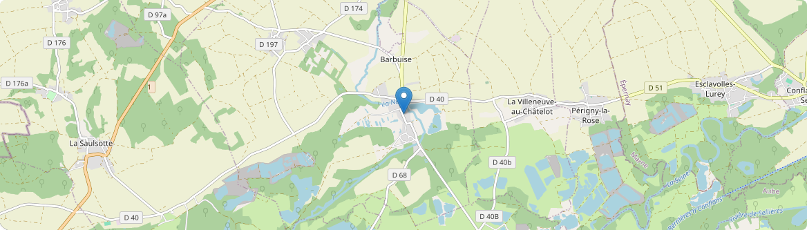 Plessis-Barbuise - Carte