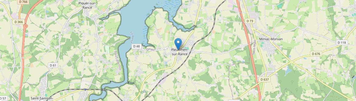 Pleudihen-sur-Rance - Carte