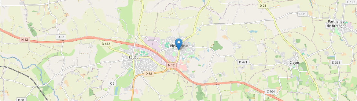 Pleumeleuc - Carte