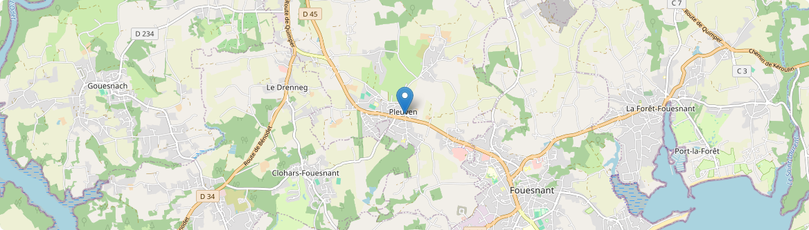 Pleuven - Carte