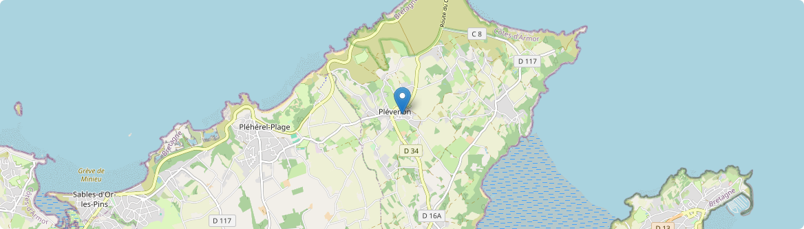Plévenon - Carte