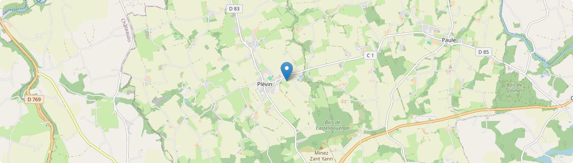Plévin - Carte