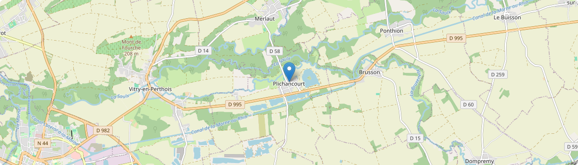 Plichancourt - Carte