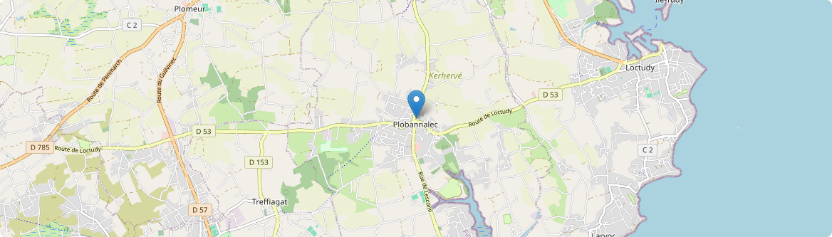 Plobannalec-Lesconil - Carte