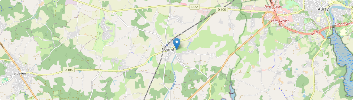 Ploemel - Carte