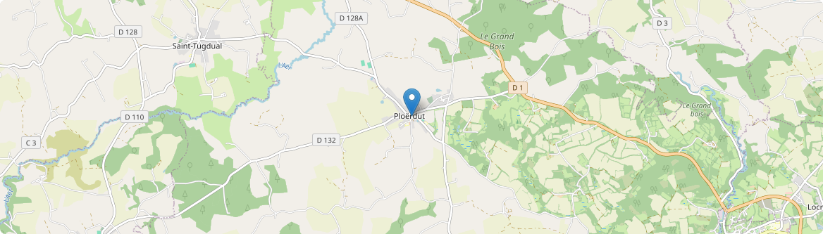 Ploërdut - Carte