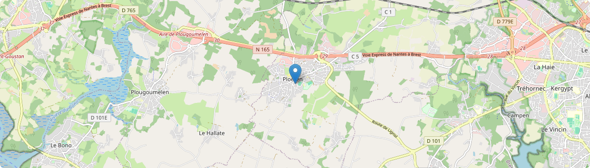 Ploeren - Carte