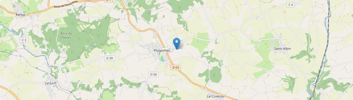 Plogonnec - Carte