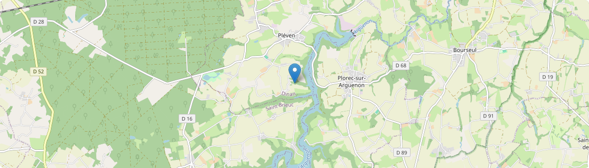 Plorec-sur-Arguenon - Carte