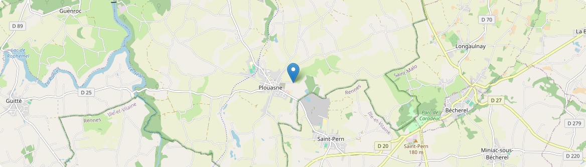 Plouasne - Carte